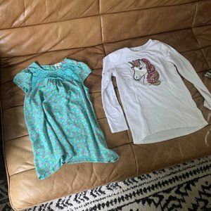 Girls back to school top bundle L